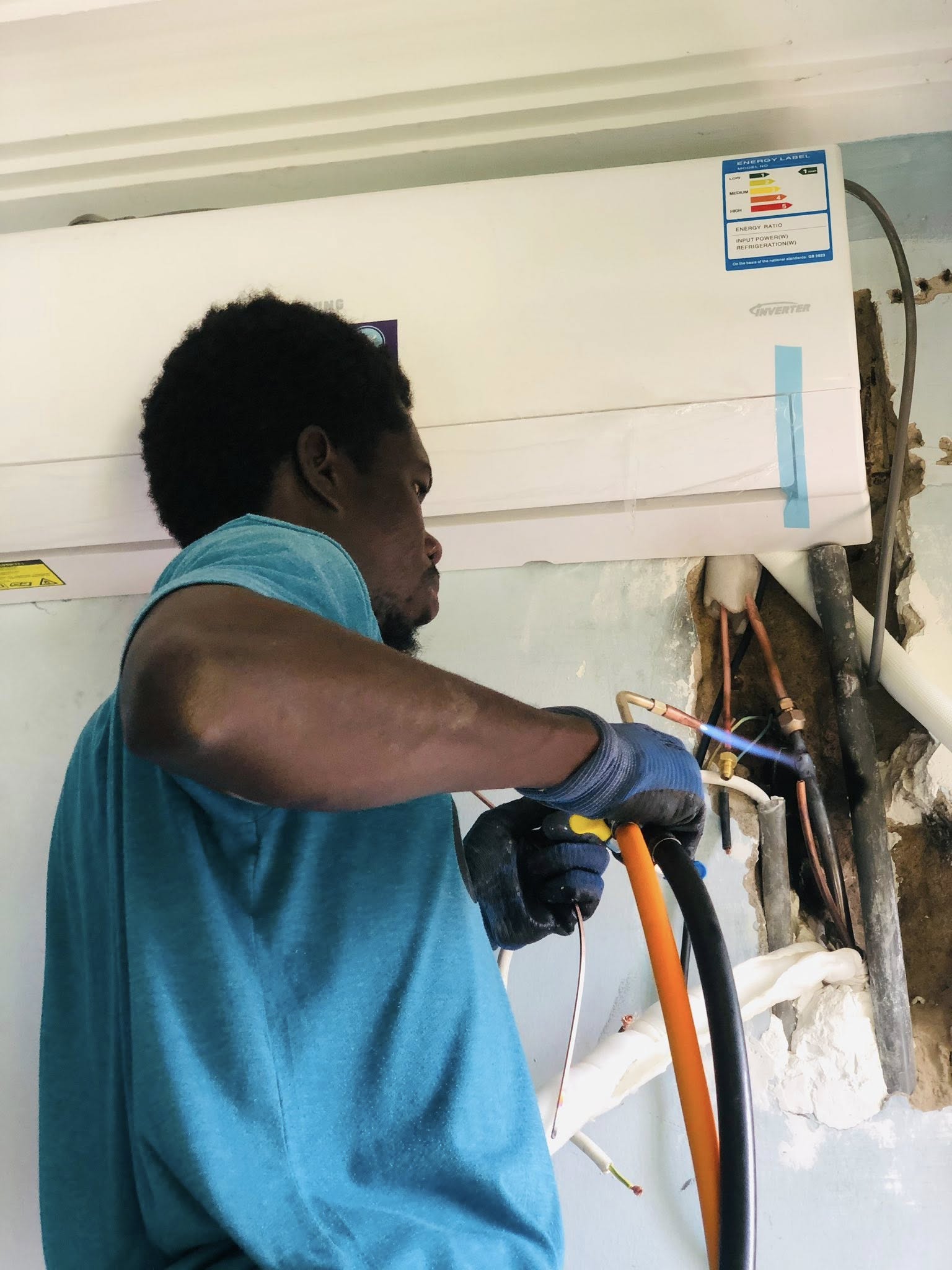 Security systems installation